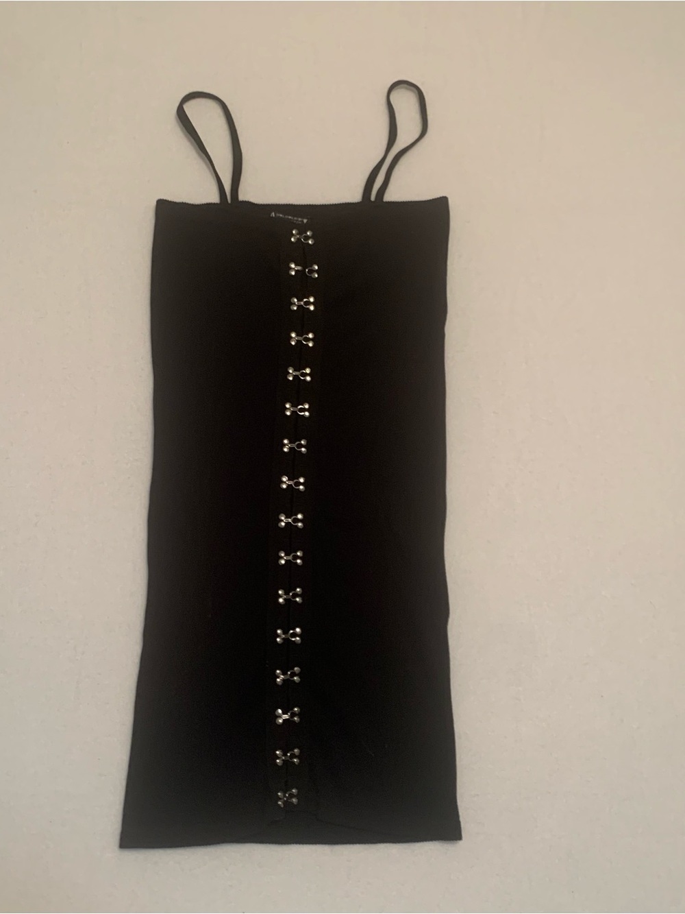 Zara Hook and Eye Min Dress Ladies Sz M-L Black Club Outfit